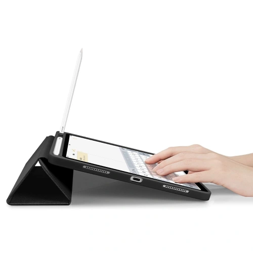 Kup Etui Spigen Urban Fit Apple iPad Air 10.9 2020/2022 (4. și 5. generație) / iPad Air 11 2024 (6. generație) Negru - SPN1397BLK - {ean13} - Sklep Home Screen