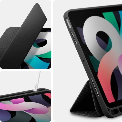 Kup Etui Spigen Urban Fit Apple iPad Air 10.9 2020/2022 (4. și 5. generație) / iPad Air 11 2024 (6. generație) Negru - SPN1397BLK - {ean13} - Sklep Home Screen