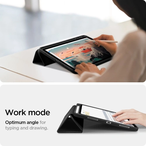 Kup Etui Spigen Urban Fit Apple iPad Air 10.9 2020/2022 (4. i 5. generacji) / iPad Air 11 2024 (6. generacji) Black - SPN1397BLK - {ean13} - Sklep Home Screen