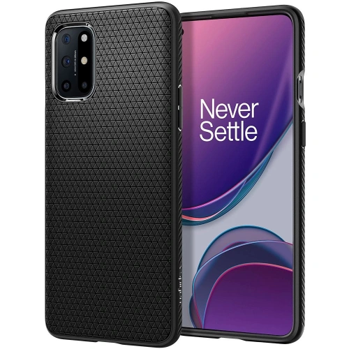 Kup Spigen OnePlus Gehäuse Liquid Air 8T Mattschwarz - SPN1398BLK - {ean13} - Sklep Home Screen