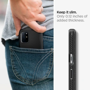 Kup Etui Spigen Liquid Air OnePlus 8T Negru Mat - SPN1398BLK - {ean13} - Sklep Home Screen
