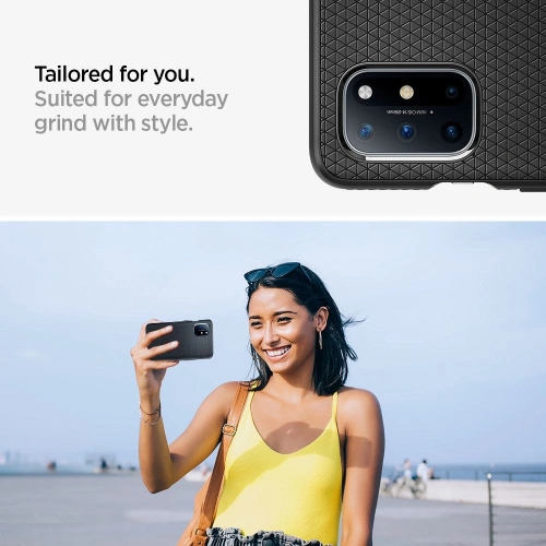 Kup Spigen OnePlus Gehäuse Liquid Air 8T Mattschwarz - SPN1398BLK - {ean13} - Sklep Home Screen