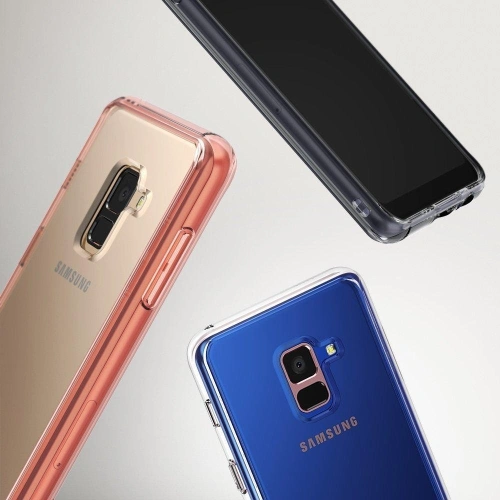 Buy Ringke Fusion Samsung Galaxy A8 2018 Smoke Black - RGK630SM - {ean13} - Home Screen Store Europe