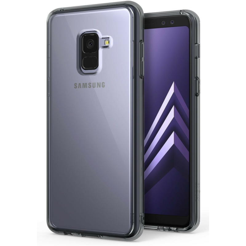 Etui Ringke Fusion Samsung Galaxy A8 2018 Smoke Black