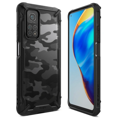 Kup Etui Ringke Fusion-X Xiaomi Mi 10T/Pro Camo (Moro) Fekete - RGK1320MBL - {ean13} - Sklep Home Screen