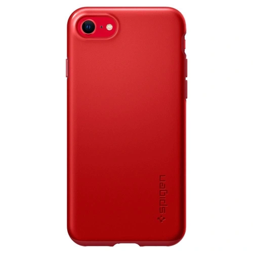 Kup Etui Spigen Thin Fit Pro Apple iPhone SE 2022/SE 2020/8/7 Red - SPN1401RED - {ean13} - Sklep Home Screen