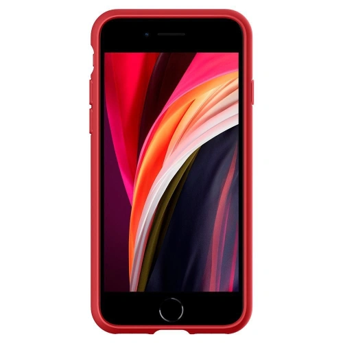 Kup Etui Spigen Thin Fit Pro Apple iPhone SE 2022/SE 2020/8/7 Red - SPN1401RED - {ean13} - Sklep Home Screen