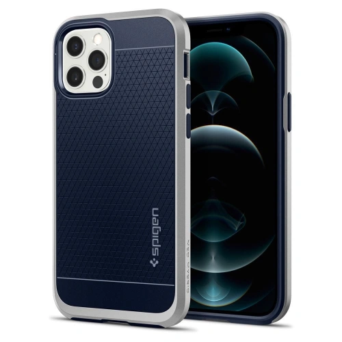 Kup Etui Spigen Neo Hybrid Apple iPhone 12/12 Pro Satin Ezüst - SPN1405SLV - {ean13} - Sklep Home Screen
