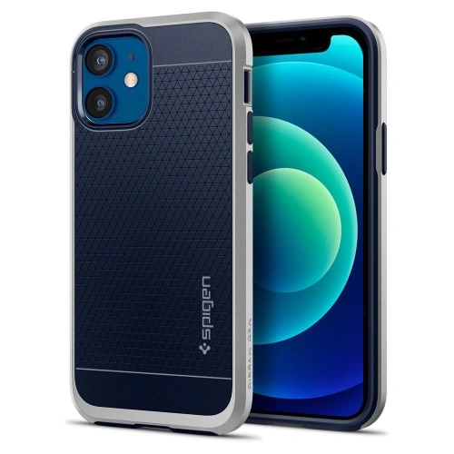 Kup Etui Spigen Neo Hybrid Apple iPhone 12/12 Pro Satin Silver - SPN1405SLV - {ean13} - Sklep Home Screen
