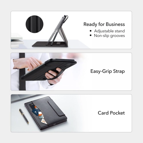 Kup Etui ESR Business Apple iPad Air 10.9 2020/2022 (4. i 5. generacji) / iPad Air 11 2024 (6. generacji) Black - ESR281BLK - {ean13} - Sklep Home Screen