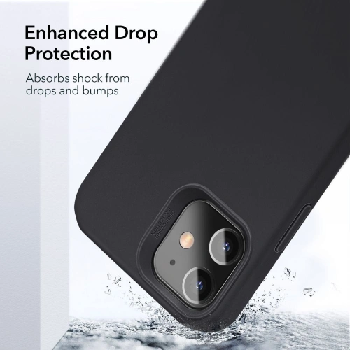 Kup ESR Apple Tasche Cloud HaloLock iPhone 12 mini Schwarz - ESR282BLK - {ean13} - Sklep Home Screen