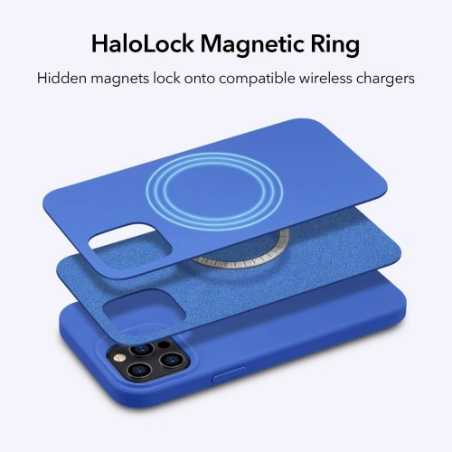 Kup ESR Apple Tasche Cloud HaloLock iPhone 12 Pro Max Mitternachtsblau - ESR284BLK - {ean13} - Sklep Home Screen