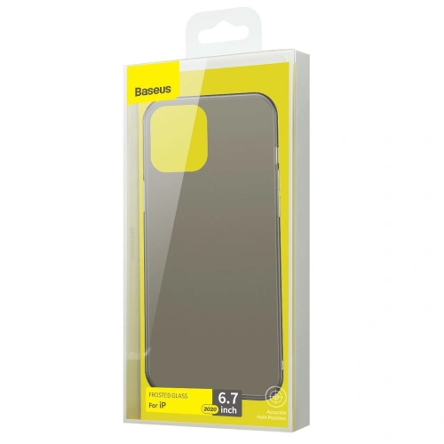 Buy Baseus Wing Case Apple iPhone 12 Pro Max (black) - BSU1968BLK - {ean13} - Home Screen Store Europe