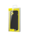 Kup Etui Baseus Liquid Silica Gel Case Apple iPhone 12 Pro (fekete) - BSU1972BLK - {ean13} - Sklep Home Screen