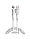 Baseus Magnetisches USB - USB-C Kabel Zink 3A 1m (weiß)