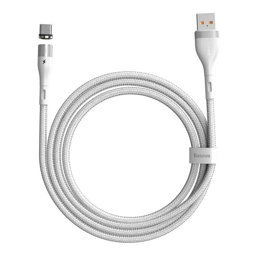 Kup Baseus Magnetisches USB - USB-C Kabel Zink 3A 1m (weiß) - BSU1977WHT - {ean13} - Sklep Home Screen