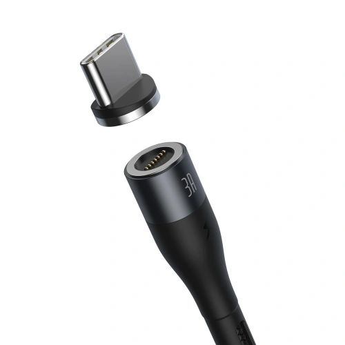 Kup Baseus Magnetisches USB - USB-C Kabel Zink 3A 1m (schwarz) - BSU1978BLK - {ean13} - Sklep Home Screen