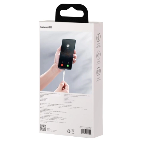 Kup Magnetikus USB - Micro USB Baseus Zinc 2.1A 1m (fehér) - BSU1979WHT - {ean13} - Sklep Home Screen