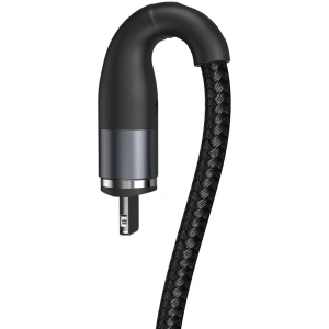 USB - magnetic cable - Micro USB Baseus Zinc 2.1A 1m (black)