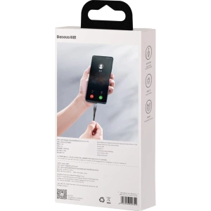 Kabel magnetický USB - Micro USB Baseus Zinc 2.1A 1m (černý)
