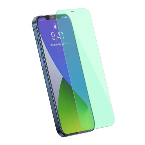 Kup Sticlă securizată 0.3mm Baseus Protecție pentru ochi Apple iPhone 12 Pro Max (2 bucăți) - BSU1984 - {ean13} - Sklep Home Screen