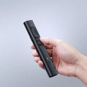 Kup Baseus Multifunktionale Fernsteuerung Orange Dot für Präsentationen, mit Laserpointer, mit Batterie (schwarz) - BSU1985BLK - {ean13} - Sklep Home Screen
