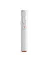 Pilot multifuncțional Baseus Orange Dot pentru prezentări, cu indicator laser, cu baterie (alb)