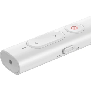 Kup Baseus Multifunktionale Fernsteuerung Orange Dot für Präsentationen, mit Laserpointer, mit Batterie (weiß) - BSU1986WHT - {ean13} - Sklep Home Screen