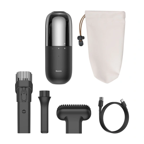 Buy Baseus C1 Capsule Vacuum Cleaner 3800Pa (black) - BSU1987BLK - {ean13} - Home Screen Store Europe