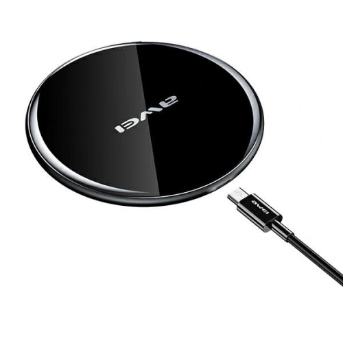 Kup AWEI încărcător wireless W8 10W negru/black - AWEI056BLK - {ean13} - Sklep Home Screen