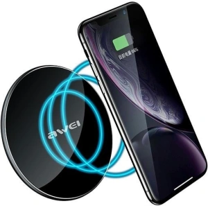 Kup AWEI W8 10W vezeték nélküli töltő fekete - AWEI056BLK - {ean13} - Sklep Home Screen