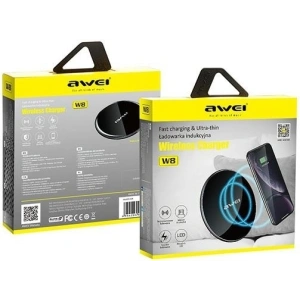 Kup AWEI W8 10W vezeték nélküli töltő fekete - AWEI056BLK - {ean13} - Sklep Home Screen