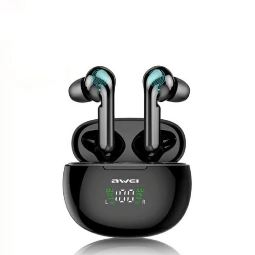Kup AWEI Bluetooth 5.0 T15P TWS fejhallgató + dokkoló állomás fekete/szín: fekete - AWEI058BLK - {ean13} - Sklep Home Screen