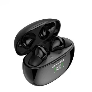 Kup AWEI słuchawki Bluetooth 5.0 T15P TWS + stacja dokująca czarny/black - AWEI058BLK - {ean13} - Sklep Home Screen