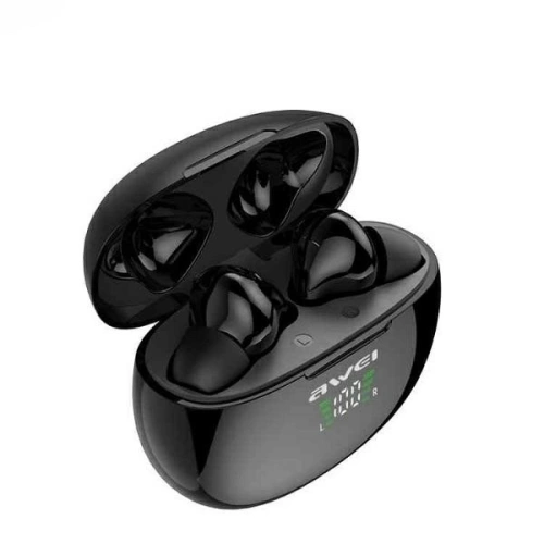 Kup AWEI Bluetooth 5.0 T15P TWS fejhallgató + dokkoló állomás fekete/szín: fekete - AWEI058BLK - {ean13} - Sklep Home Screen