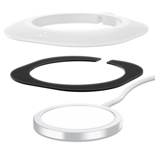 Kup Nakładka do ładowarki MagSafe Spigen MagFit Pad White - SPN1406WHT - {ean13} - Sklep Home Screen