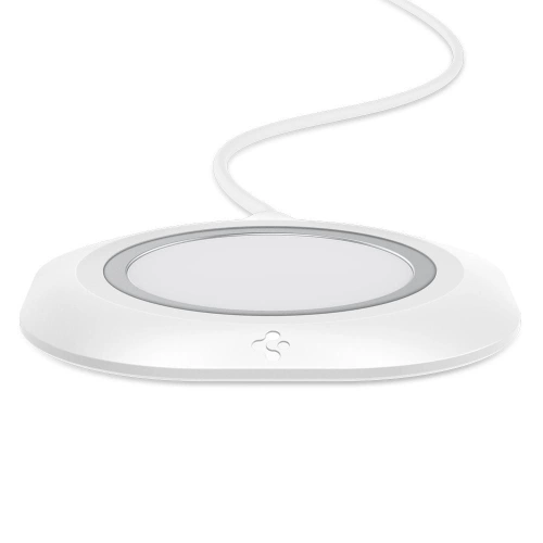 Kup Nakładka do ładowarki MagSafe Spigen MagFit Pad White - SPN1406WHT - {ean13} - Sklep Home Screen