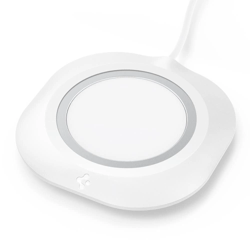 Kup Nakładka do ładowarki MagSafe Spigen MagFit Pad White - SPN1406WHT - {ean13} - Sklep Home Screen