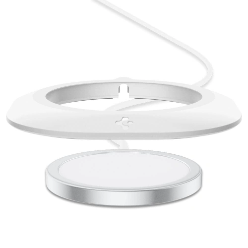 Kup Nakładka do ładowarki MagSafe Spigen MagFit Pad White - SPN1406WHT - {ean13} - Sklep Home Screen