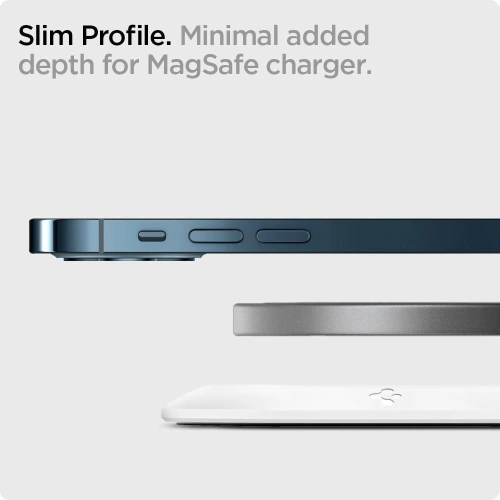 Kup Nakładka do ładowarki MagSafe Spigen MagFit Pad White - SPN1406WHT - {ean13} - Sklep Home Screen