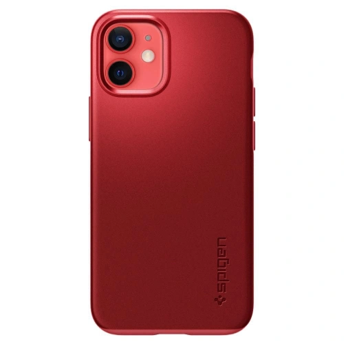 Kup Etui Spigen Thin Fit Apple iPhone 12 mini Red - SPN1407RED - {ean13} - Sklep Home Screen