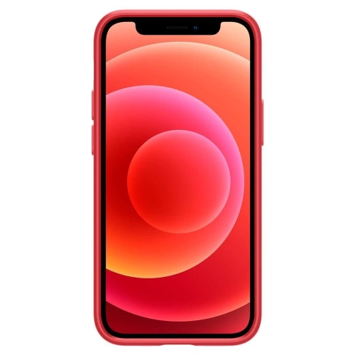Kup Etui Spigen Thin Fit Apple iPhone 12 mini Red - SPN1407RED - {ean13} - Sklep Home Screen