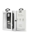 Kup Karl Lagerfeld Apple Tasche KLHCP12LPCUSKCBK iPhone 12 Pro Max schwarz/schwarz Hartschale Ikonik Karl & Choupette - KLD417BLK - {ean13} - Sklep Home Screen