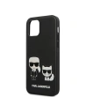 Buy Karl Lagerfeld KLHCP12MPCUSKCBK Apple iPhone 12/12 Pro black hardcase Ikonik Karl & Choupette - KLD418BLK - {ean13} - Home Screen Store Europe