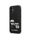 Kup Etui Karl Lagerfeld KLHCP12SPCUSKCBK Apple iPhone 12 mini černý/black hardcase Ikonik Karl & Choupette - KLD419BLK - {ean13} - Sklep Home Screen