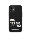 Kup Etui Karl Lagerfeld KLHCP12SPCUSKCBK Apple iPhone 12 mini černý/black hardcase Ikonik Karl & Choupette - KLD419BLK - {ean13} - Sklep Home Screen