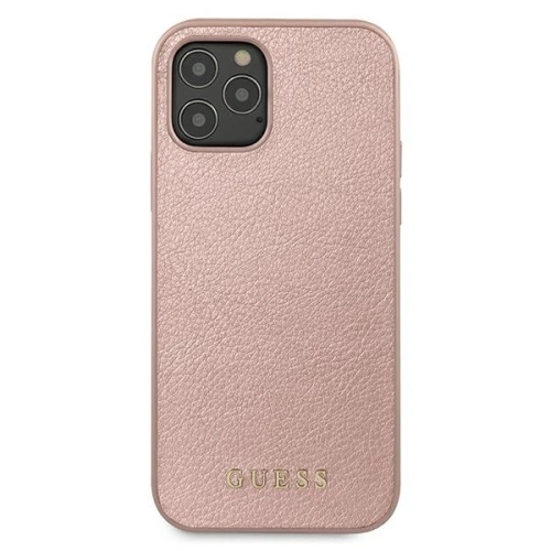 Kup Etui Guess GUHCP12LIGLRG Apple iPhone 12 Pro Max roz roz-gold/hardcase Iridescent - GUE786RS - {ean13} - Sklep Home Screen