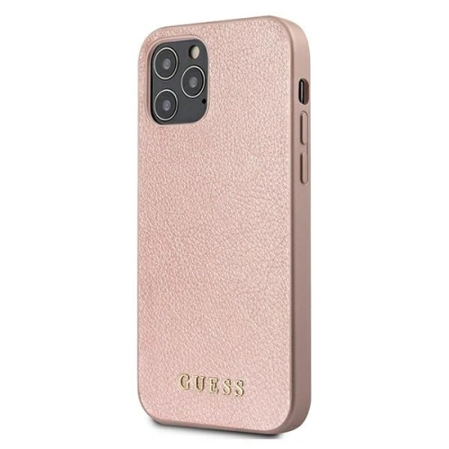 Kup Etui Guess GUHCP12MIGLRG Apple iPhone 12/12 Pro rozé-aurie/hardcase Iridescent - GUE787RS - {ean13} - Sklep Home Screen