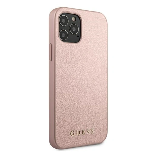 Kup Etui Guess GUHCP12MIGLRG Apple iPhone 12/12 Pro rozé-aurie/hardcase Iridescent - GUE787RS - {ean13} - Sklep Home Screen