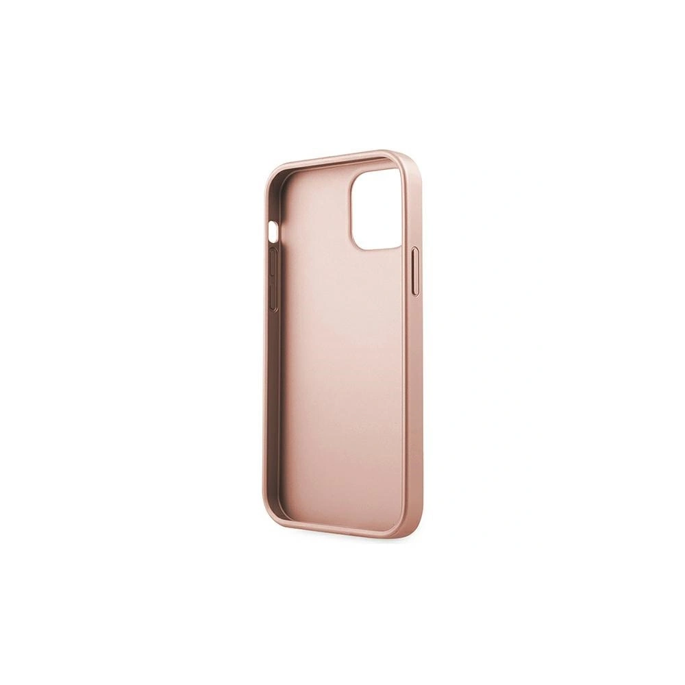 Etui Guess GUHCP12MIGLRG Apple iPhone 12/12 Pro różowo-złoty/rose gold hardcase Iridescent